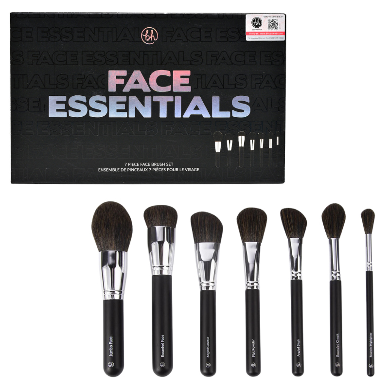 Bộ Cọ Trang Điểm 7 Cây BH COSMETICS Face Essentials BHBO04